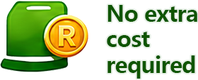 No extra cost required