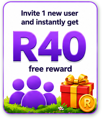 Invite 1 new user and instantly get P40
