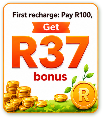 First recharge Pay P100 Get P37
